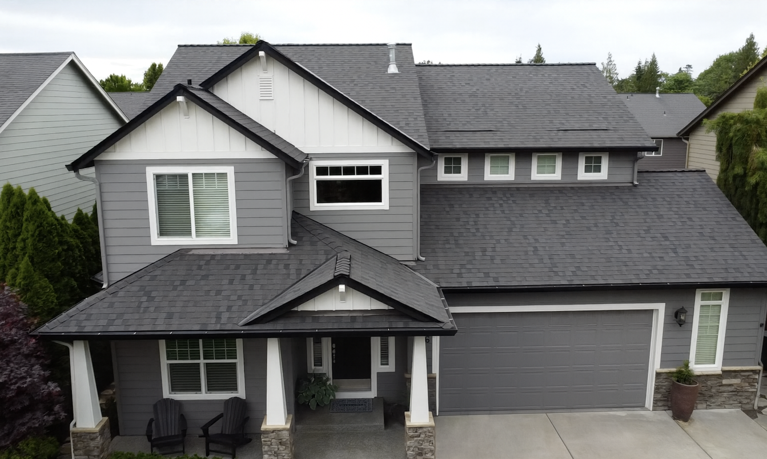 Grey House Roofing Project Vancouver WA